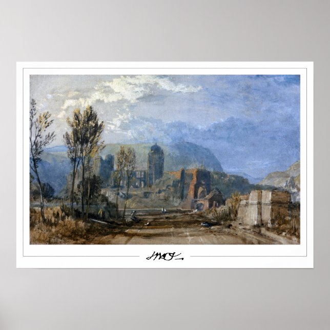 JMW Turner Zedign Poster de arte #25 (Frente)