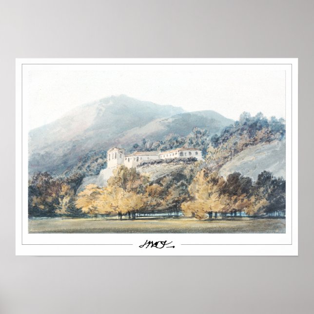 JMW Turner Zedign Poster de arte #28-3 (Frente)