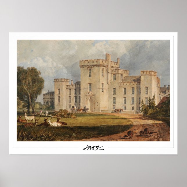 JMW Turner Zedign Poster de arte #29-2 (Frente)