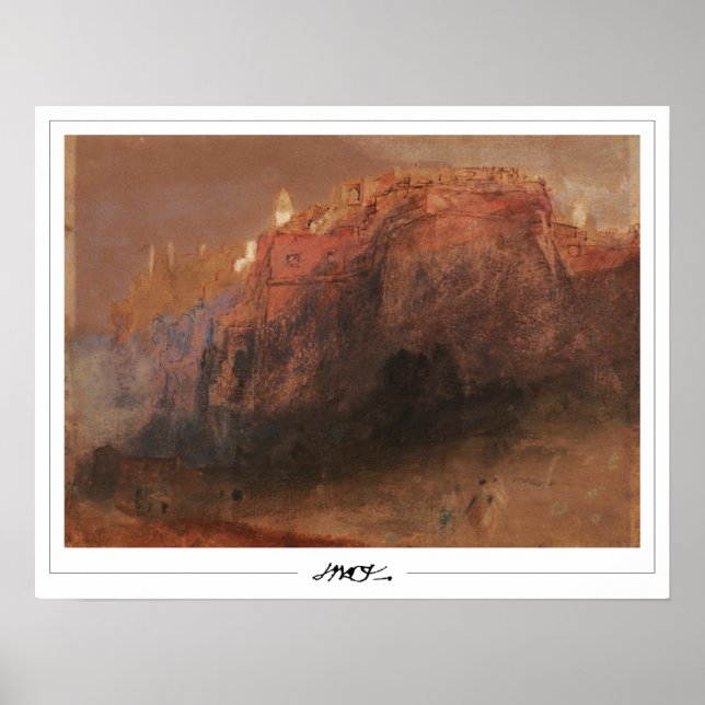 JMW Turner Zedign Poster de arte #30-2 (Frente)