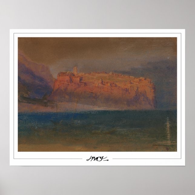 JMW Turner Zedign Poster de arte #35-2 (Frente)