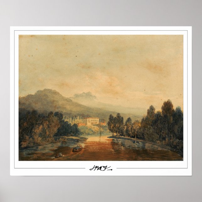 JMW Turner Zedign Poster de arte #38-2 (Frente)