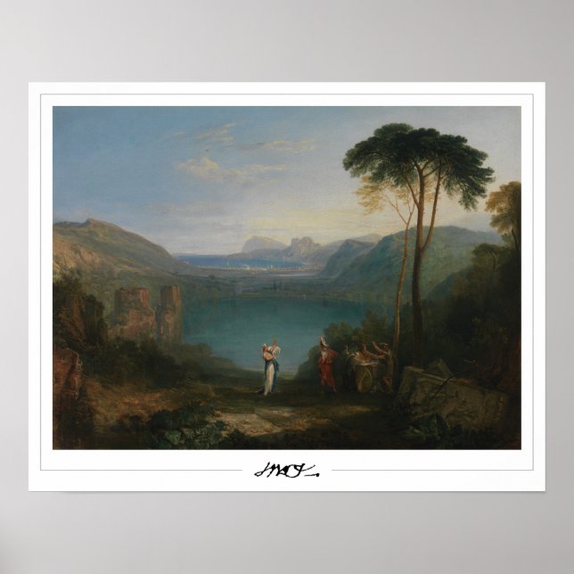 JMW Turner Zedign Poster de arte #39 (Frente)
