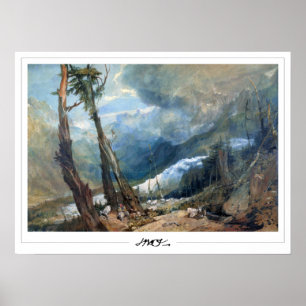 JMW Turner Zedign Poster de arte #40