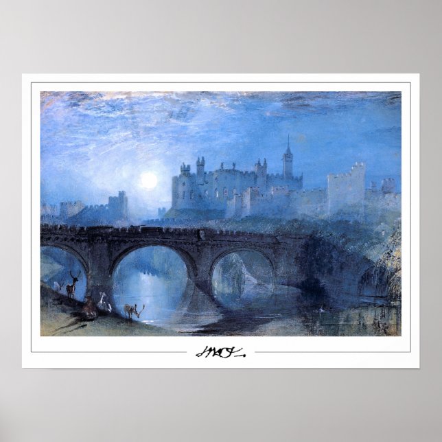 JMW Turner Zedign Poster de arte #48 (Frente)