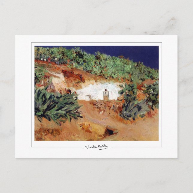 Joaquín Sorolla #148 - Postal Bella Artes (Anverso)