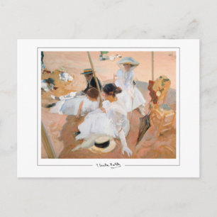 Joaquín Sorolla #17 - Tarjeta postal de arte fino