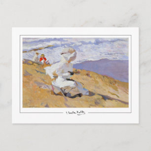 Joaquín Sorolla #18 - Tarjeta postal de arte fino