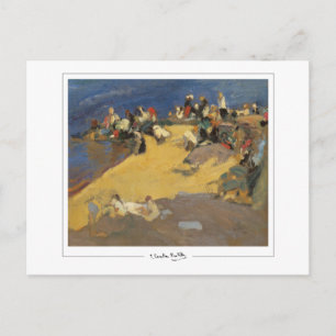 Joaquín Sorolla #2 - Tarjeta postal de arte fino