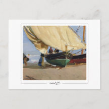 Joaquín Sorolla #338 - Tarjeta postal de arte fino