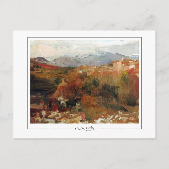 Joaquín Sorolla #40 - Postales Bellas Artes (Anverso)