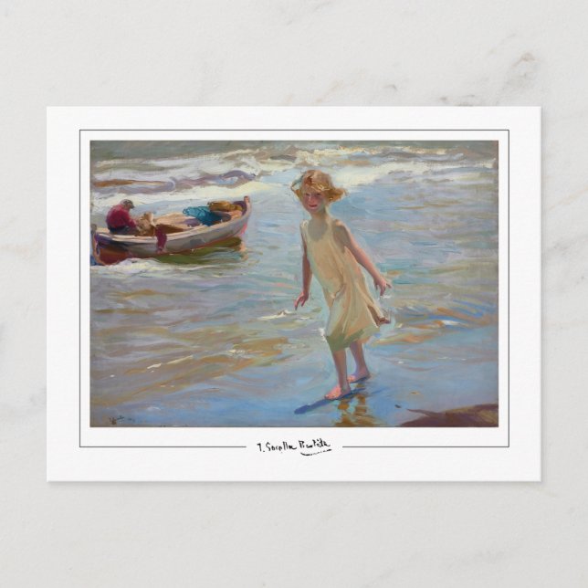 Joaquín Sorolla #426 - Postal Bella Artes (Anverso)