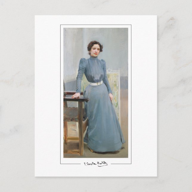 Joaquín Sorolla #490 - Postal Bella Artes (Anverso)