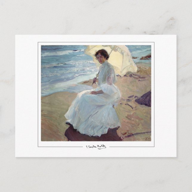Joaquín Sorolla #51 - Tarjeta postal de arte fino (Anverso)