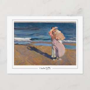 Joaquín Sorolla #8 - Tarjeta postal de arte fino