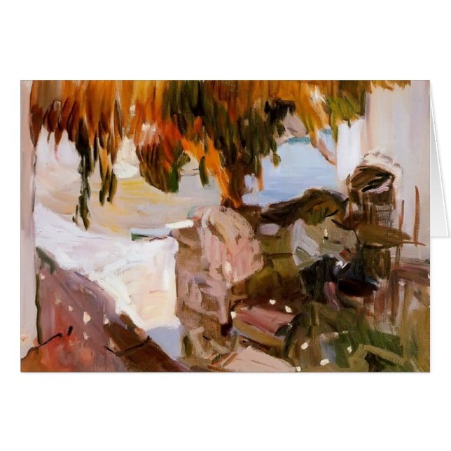 Joaquín Sorolla - Casa de Ibiza (Anverso (Horizontal))