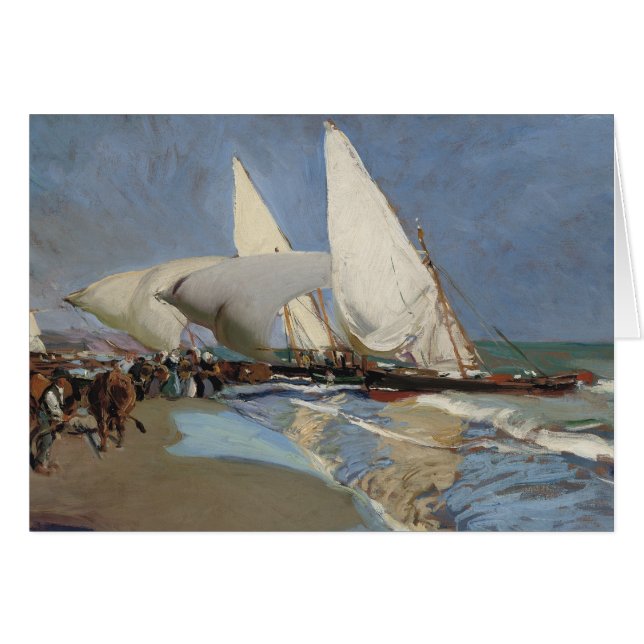 Joaquin Sorolla - La playa de Valencia (Anverso (Horizontal))