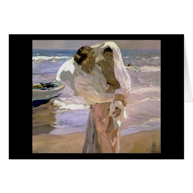 Joaquín Sorolla y Bastida después del baño (Anverso (Horizontal))