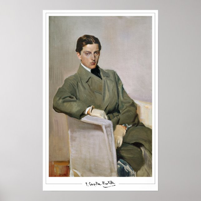 Joaquín Sorolla Zedign Poster de arte #2011 (Frente)