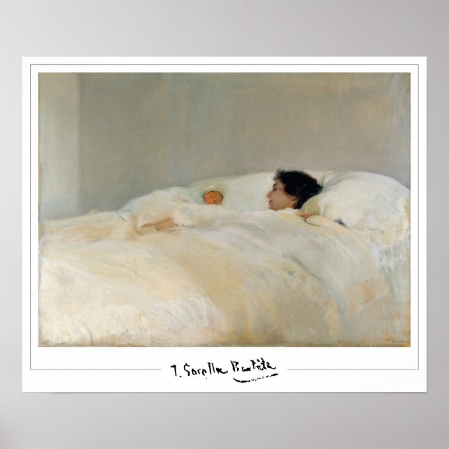 Joaquín Sorolla Zedign Poster de arte #233 (Frente)