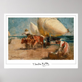 Joaquín Sorolla Zedign Poster de Arte #26