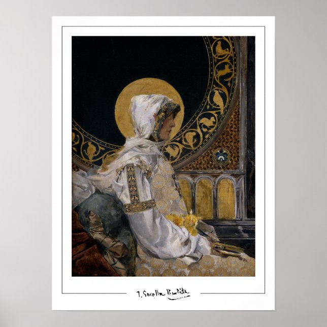 Joaquín Sorolla Zedign Poster de arte #30 (Frente)
