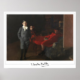 Joaquín Sorolla Zedign Poster de arte #34