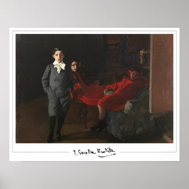 Joaquín Sorolla Zedign Poster de arte #34 (Frente)