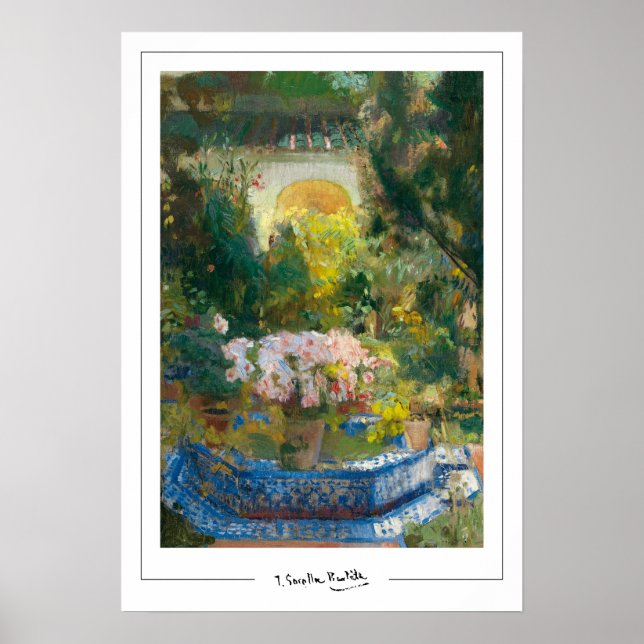 Joaquín Sorolla Zedign Poster de arte #4 (Frente)