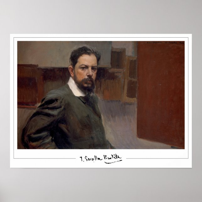 Joaquín Sorolla Zedign Poster de arte #493 (Frente)