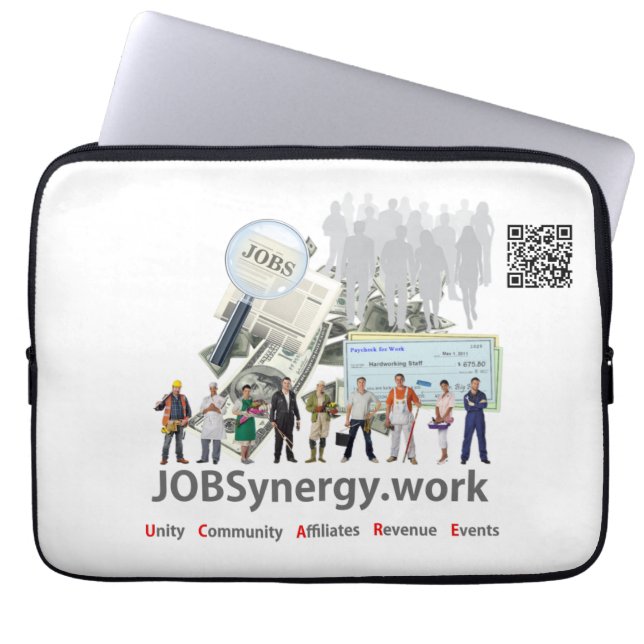 JOBSynergy - Funda para portátiles de 13" (Frente)