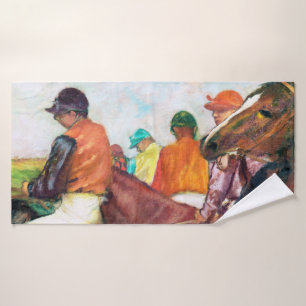 Jockey y caballo, Edgar Degas