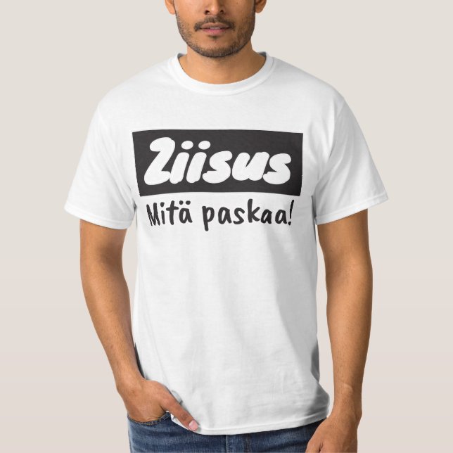 Joder qué camiseta de mierda (Anverso)