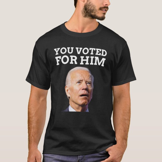 Joe Biden Es Una Camisa Idiota. (Anverso)