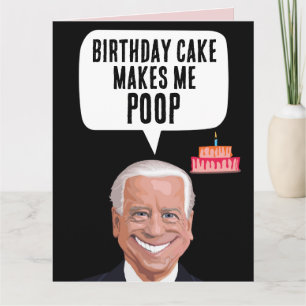 JOE BIDEN FUNNY BIRTHDAY Tarjetas de felicitación