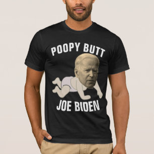 JOE BIDEN FUNNY POPPY PERO Camisetas graciosas