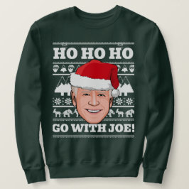 Joe Biden Navidades feos Sweater Go con Joe