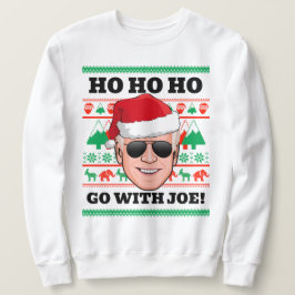 Joe Biden Navidades feos Sweater Go con Joe