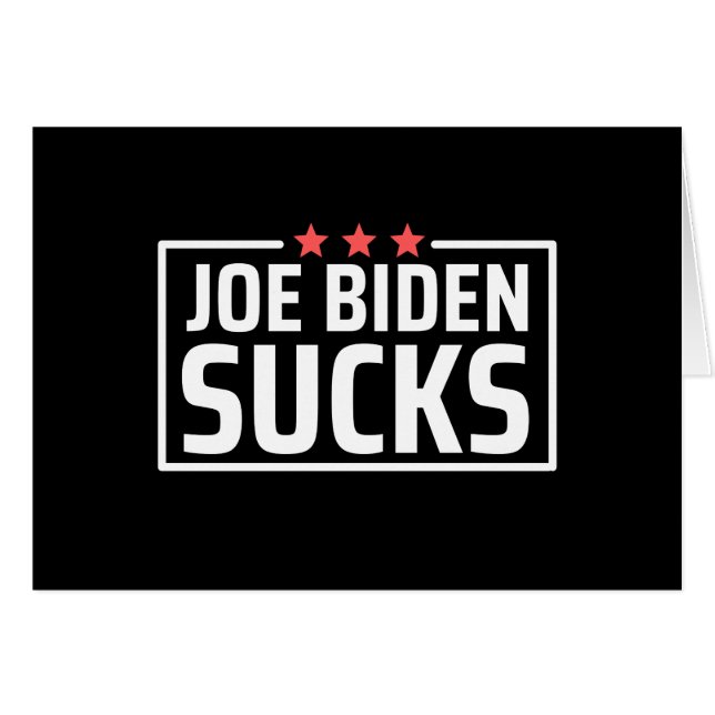 joe Biden Sucks (Anverso (Horizontal))