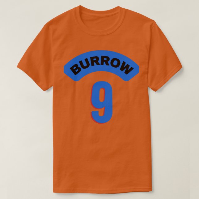 Joe Burrow 9 Jersey 1 (Diseño del anverso)