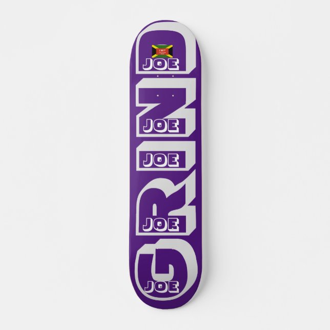 JOE GRIND  OFICIAL 7 3/4" Tabla de Skateboard (Anverso )