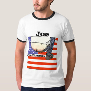 Joe la bandera americana del fontanero - camisa
