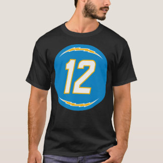 Joe Reed Número 12 Jersey Los Angeles Chargers Ins