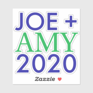 Joe y Amy 2020 Vinyl Pegatina