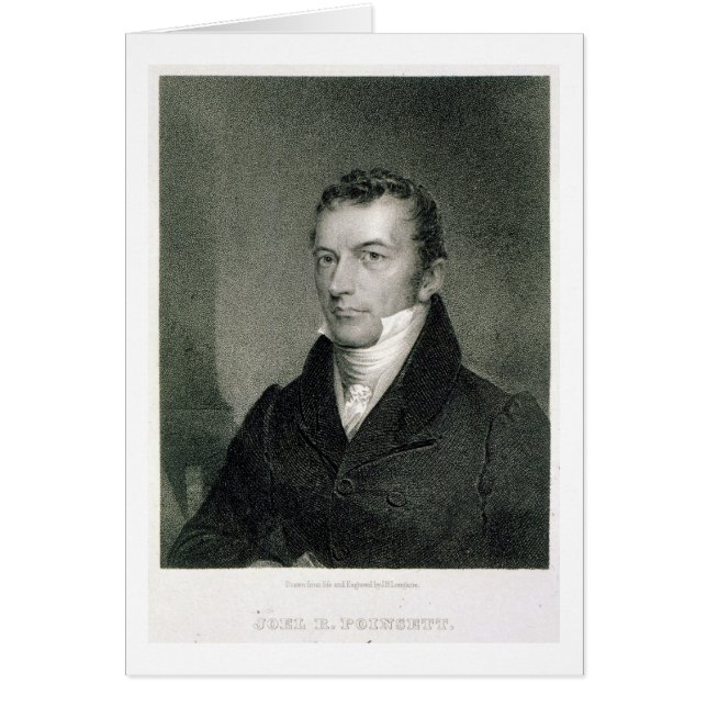 Joel Roberts Poinsett (grabado) (Frente)
