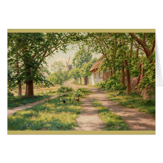 Johan Krouthén Sommarlandskap CC0447 (Anverso (Horizontal))