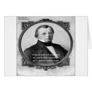 Johann Fichte Cita "Malinterpretada"