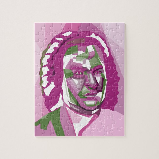 Johann Sebastian Bach Puzzle (Vertical)