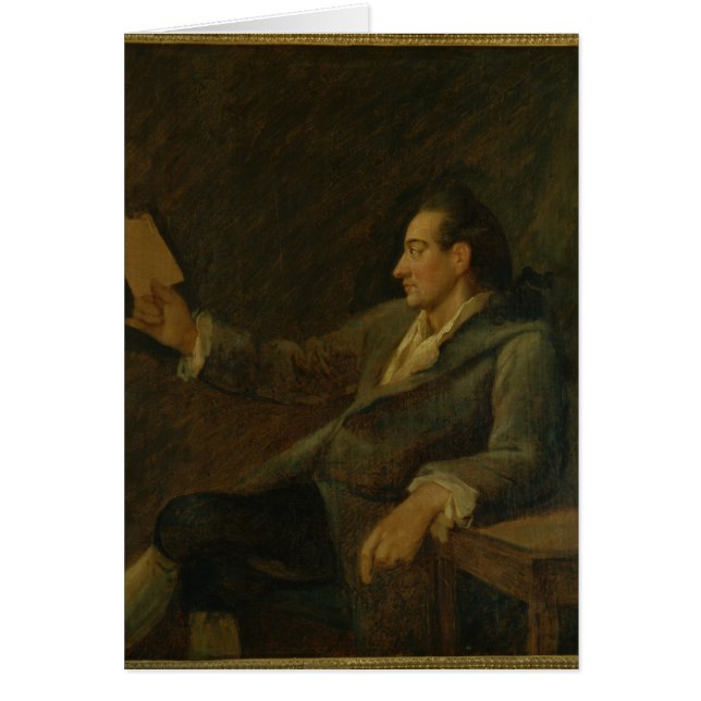 Johann Wolfgang von Goethe, 1775 (Frente)