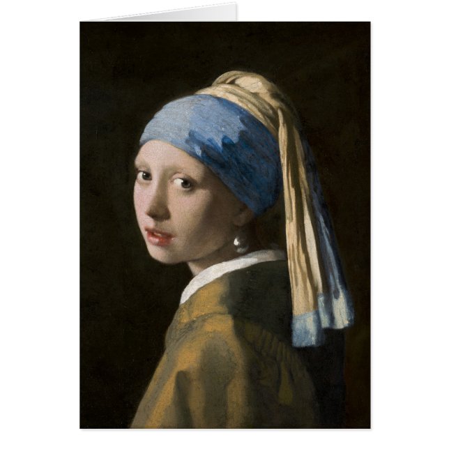 Johannes Vermeer, Chica de Pearl Earring (Frente)